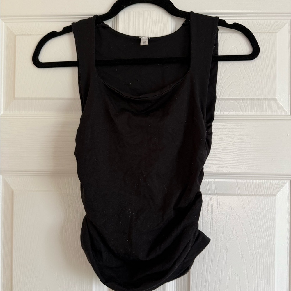OPEN TO OFFERS!!! Nikibiki Black Scoop Neck Tank